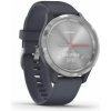 Garmin Vivomove 3S Sport Strieborná s tmavo modrým pásikom, 010-02238-20