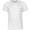 Neutral Tričko O30001 z bio bavlny, krátký rukáv, dětské COT773001001y4-white Bílá 128-134