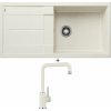 Blanco METRA XL 6 S biela soft 527124 + Blanco MILI biela soft 527461