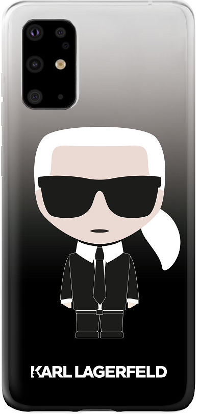 Púzdro Karl Lagerfeld Degrade Samsung Galaxy S20 Ultra čierne