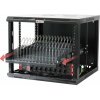 Techly I-CABINET-TRAY14BK Vysúvacia polica na zariadenia s 14 slotmi (I-CABINET-TRAY14BK)