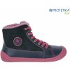 Protetika - zimné barefootové topánky AMIS fuxia - zateplené kožušinkou Veľkosť: 28