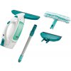 Leifheit vysávač na okná Window Cleaner s mopom a 43 cm tyčou + sacia hubica 17 cm - čierna 51016