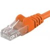 PremiumCord sputp050E Patch, UTP RJ45-RJ45 level 5e, 5m, oranžový