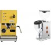 Profitec GO, yellow + Rocket Espresso FAUSTINO 3.1, copper