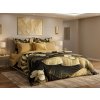 Brotex Moderné 3D obliečky 140x200, 70x90 Leaf gold