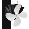 Ventilátor na kachle, 18 cm, 80–250 °C, hliník, 759030