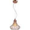 PREZENT 46086 PERUGIA 1xE27/60W,D230, COPPER/CLEAR