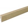 Podlahová lišta PVC dub krémový 15 x 38,5 x 2400 mm