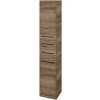Dreja Vysoká skriňa DOS SVD2Z2 35 - D21 Tobacco / Úchytka T06 / D21 Tobacco / Levé
