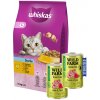 Whiskas Adult Sterile Chicken 14 kg + WILD FARM Premium Grain Free Lamb and Tuna 2x400g