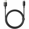 Baseus Rýchlonabíjací kábel Silky USB/USB-C 1m 100W čierny 6932172668747 NoName