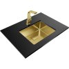 TEKA FlexLinea RS15 50.40 BS nerezový drez, univerzálna montáž, 540 x 440 mm + ICC 915 BS páková drezová batéria, výška výtoku 279 mm, mosadz, 115000047