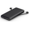 Belkin Boost Charge Plus USB-C Powerbank 10K with Integrated Cables - Black BPB006btBLK