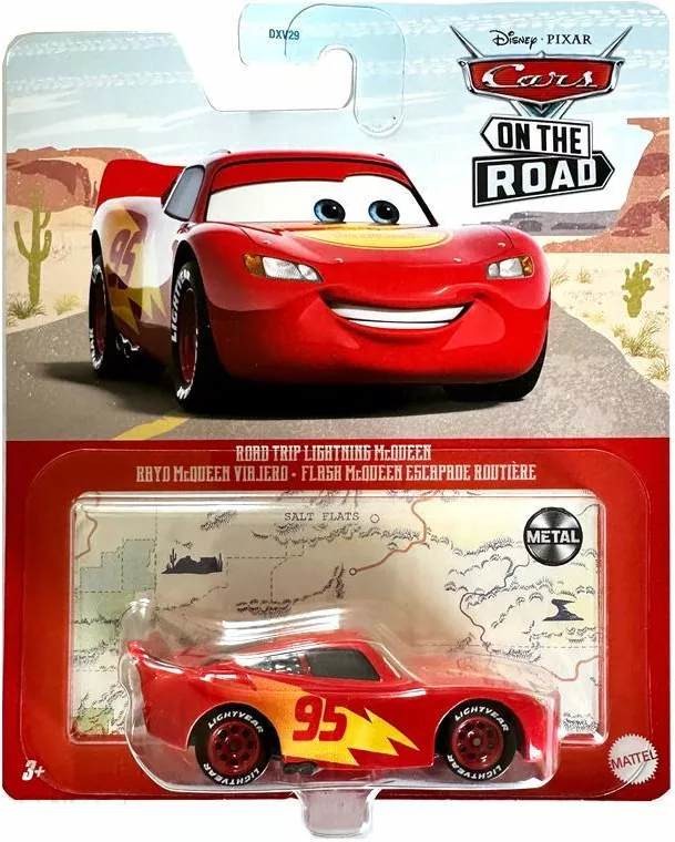 Mattel Cars 3 Autíčko ROAD TRIP BLESK McQUEEN HKY34