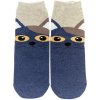 Dámske modré ponožky BRITISH CAT