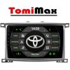 TomiMax Toyota Land Cruiser Android 13 autorádio s WIFI, GPS, USB, BT HW výbava: 4 Core 2GB+16GB PX HIGH