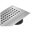 Mexen Flat nerezový sprchový žľab 80 cm vzor M08, 1025080-15