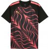 Puma pánske športové tričko INDIVIDUALLIGA GRAPHIC JERSEY čierna ružová,žltá