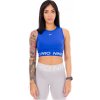 Dámske tréningové tielko NIKE PRO-DF 365 CROP TANK-407-Blue Modrá S 2025