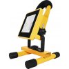 Pracovná LED lampa s dobíjacou batériou, 10W SLIM, nabíjačka 12V / 230V.