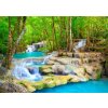 ENJOY Puzzle Tyrkysový vodopád, Thajsko 1000 dílků