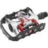 FORCE pedále MTB jednostranné, čierne