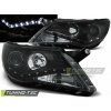 Tuning-tec PREDNÉ SVETLOMETY DAYLIGHT BLACK pasujú na VW TIGUAN 10.07-11