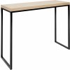 Baltica Design Laila konzola 75x35x75 cm čierna-dub 5904107906393