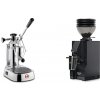 La Pavoni Europiccola Lusso + Eureka Mignon Zero 55s, BL black