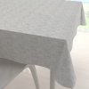 Biante Dekoračný štvorcový obrus PML-118 Sivá režná 140x140 cm