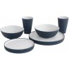 Sada riadov Outwell Gala 2 Person Dinner Set Farba: tmavomodrá