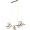 TK Lighting | Luster na lankách LAVA 7xG9/8W/230V béžová/dymová béžová | TK11109