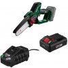 Parkside® Aku reťazová píla Paghs 20-Li C4 + Smart akumulátor 20 V/4 Ah + Rýchlonabíjačka akumulátora 20 V/4,5 A (800012826)