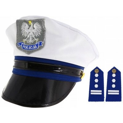 Policajná čiapka s pagonom