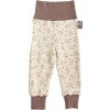 Kaarsgaren Protišmykové nohavice pre deti na lezenie bio králiky hnedý lem Veľ. 86