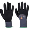 Portwest A352 DermiFlex Ultra Pracovné rukavice 12 párov šedá/čierna 10/XL