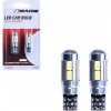 4CARS HQ sada LED žiaroviek T10 CANBUS 9SMD 5730 biela
