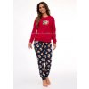 CORNETTE Vianočné pyžamo 671/422-Teddy 422