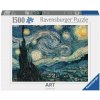 Puzzle Ravensburger 1500 dílků Art Collection: V. van Gogh - Hvězdná noc