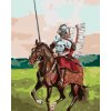 ZUTY Maľovanie podľa čísel - POĽSKY HUSÁR Rámovanie: bez rámu a bez vypnutia plátna, Rozmer: 80x100 cm