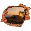 Nálepka fototapeta 3D na stenu Západ slnka 90x70 cm