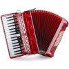Classic Cantabile Secondo V akordeón 72 Bass červený