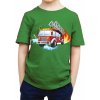 Fajntričko Kids Detské tričko - HASIČI, Farba zelená, Strih/ Variant Detský