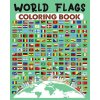 World Flags Coloring Book (Luna B. Helle)(Brožovaná)