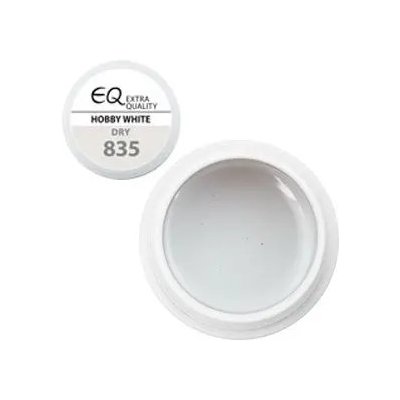 EBD Extra Quality UV gél 835 Dry Hobby White 5 g