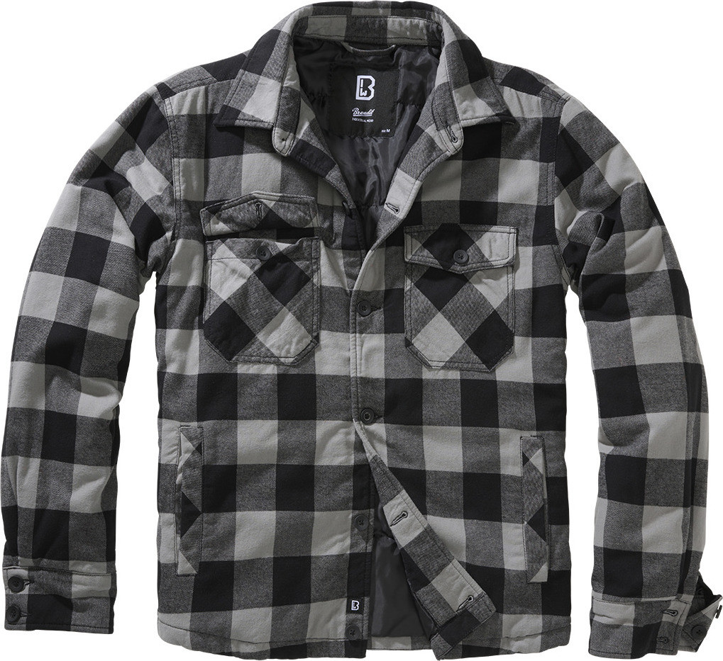 Brandit Lumber jacket Čierno-charcoal
