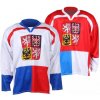 Merco hokejový dres ČR Nagano 1998 replika - vlastný potlač - XS - bílá