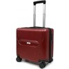 AVANCEA Cestovný kufor DE3304 vínový XS 43x41x22 cm, 35 l