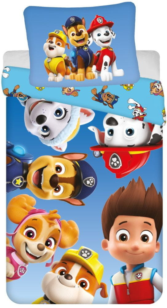 Jerry Fabrics Paw Patrol bielizeň Mikrovlákno 140x200 70x90